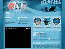 Tablet Screenshot of diveatlanta.com